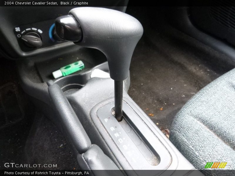 Black / Graphite 2004 Chevrolet Cavalier Sedan