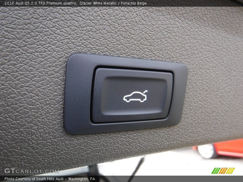 Glacier White Metallic / Pistachio Beige 2016 Audi Q5 2.0 TFSI Premium quattro