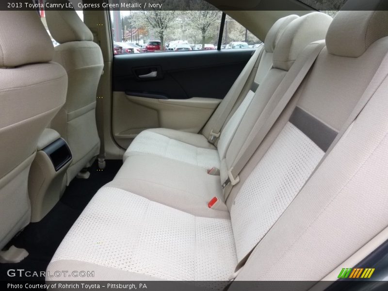 Cypress Green Metallic / Ivory 2013 Toyota Camry LE