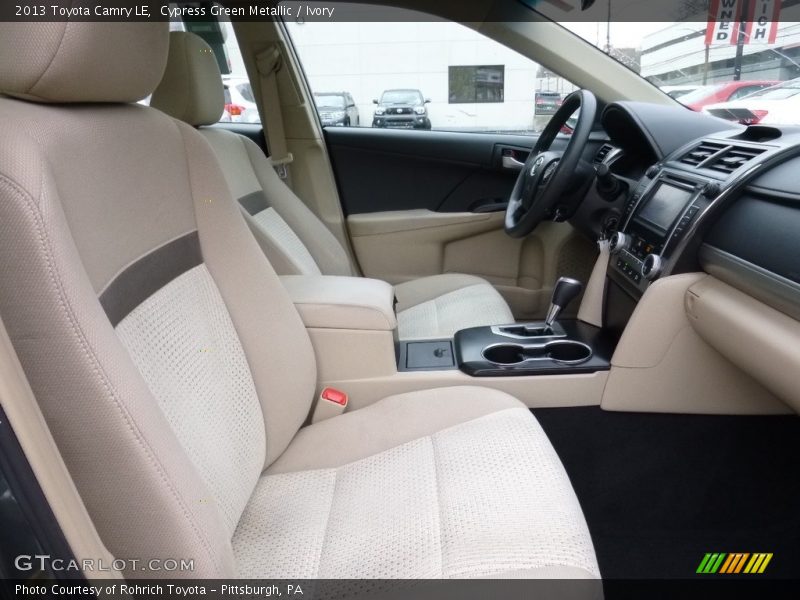 Cypress Green Metallic / Ivory 2013 Toyota Camry LE