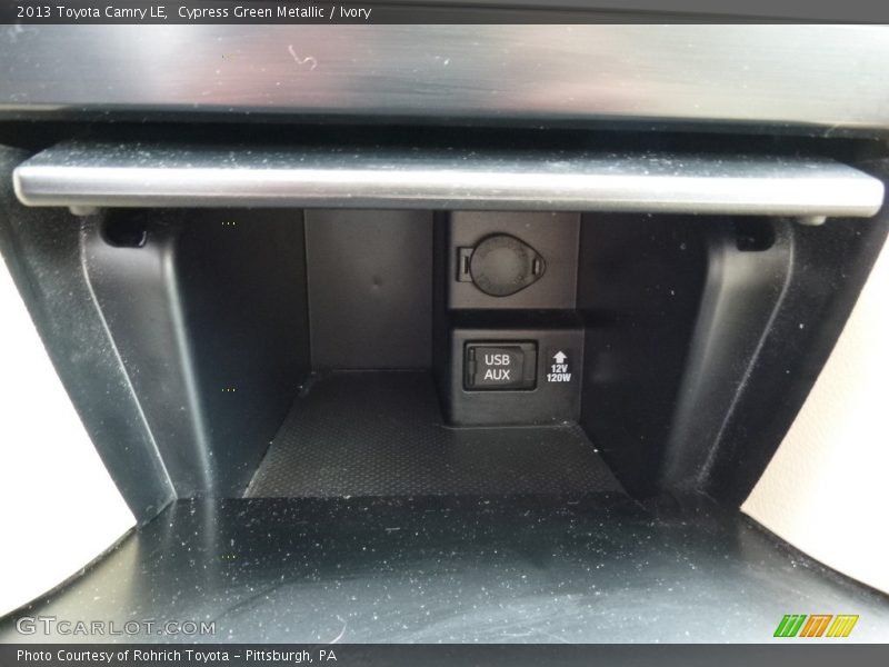 Cypress Green Metallic / Ivory 2013 Toyota Camry LE