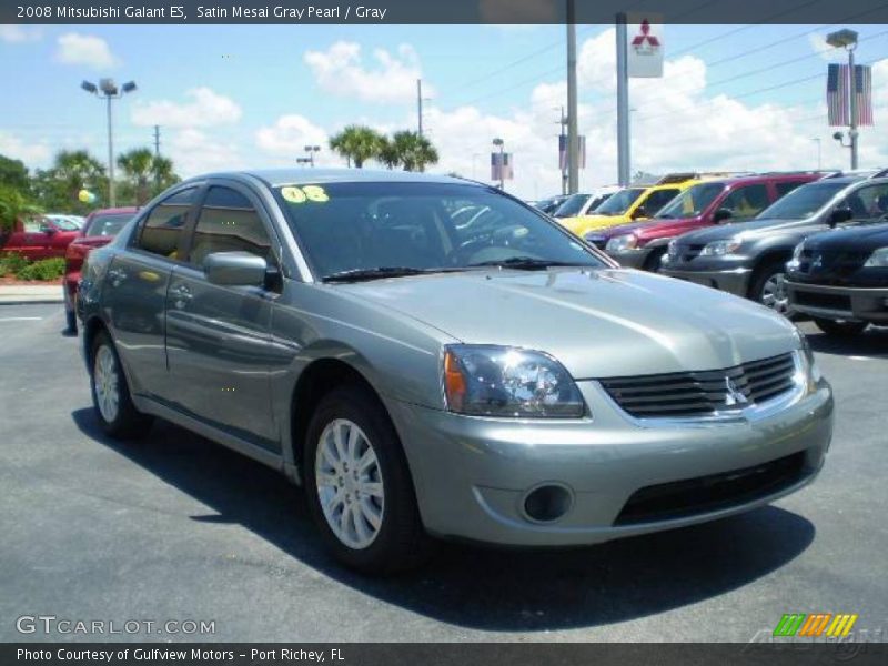 Satin Mesai Gray Pearl / Gray 2008 Mitsubishi Galant ES