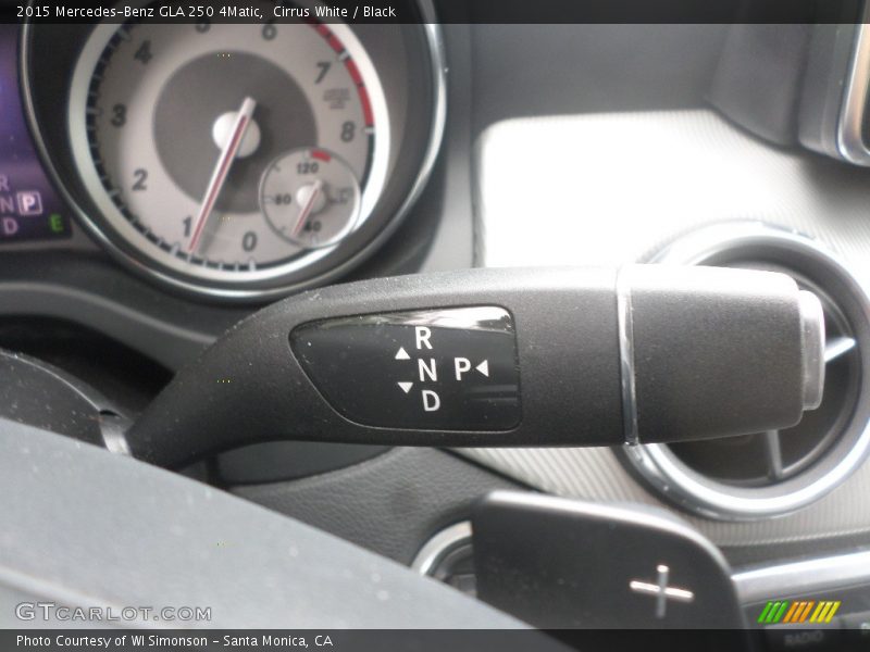 Cirrus White / Black 2015 Mercedes-Benz GLA 250 4Matic
