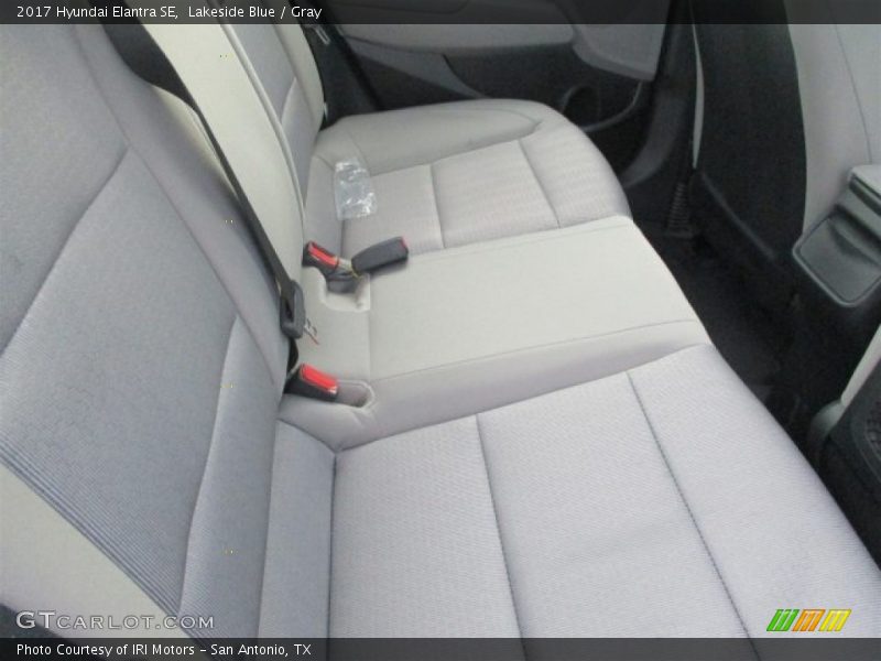 Lakeside Blue / Gray 2017 Hyundai Elantra SE