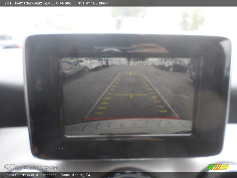 Cirrus White / Black 2015 Mercedes-Benz GLA 250 4Matic