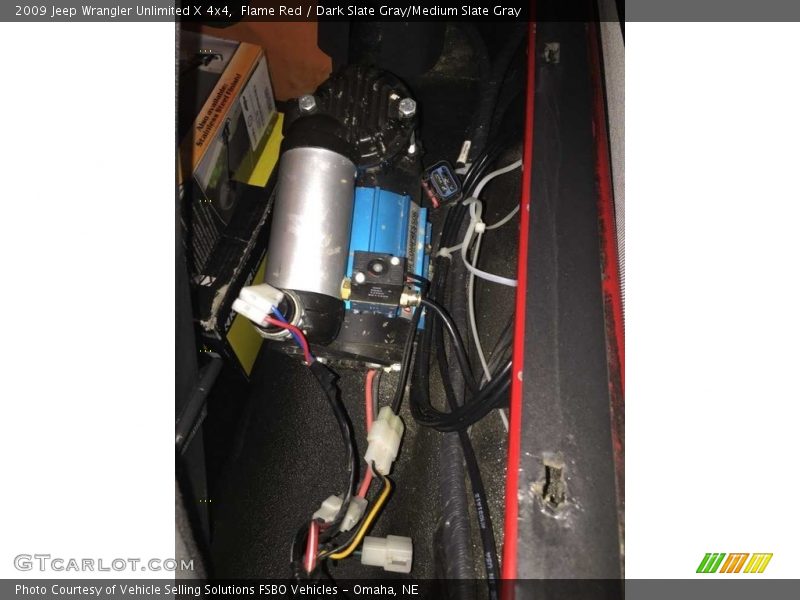 Flame Red / Dark Slate Gray/Medium Slate Gray 2009 Jeep Wrangler Unlimited X 4x4