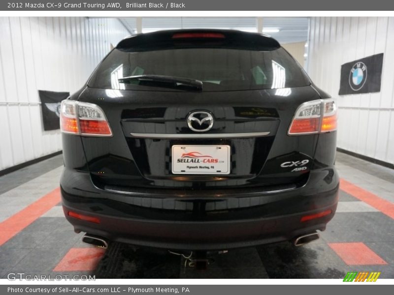 Brilliant Black / Black 2012 Mazda CX-9 Grand Touring AWD
