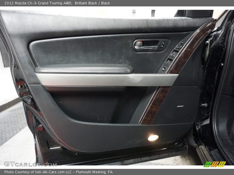 Brilliant Black / Black 2012 Mazda CX-9 Grand Touring AWD