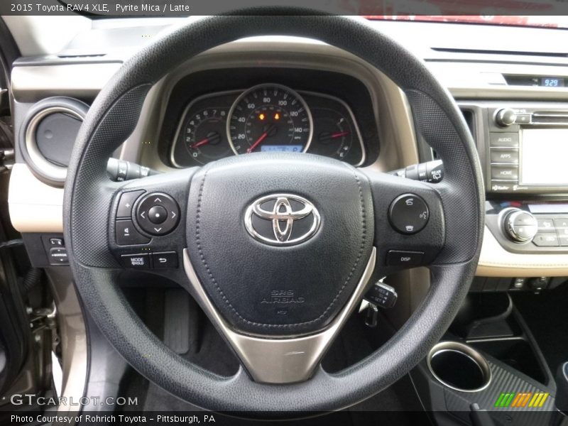 Pyrite Mica / Latte 2015 Toyota RAV4 XLE