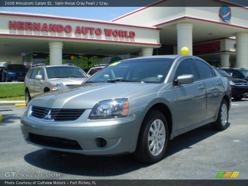 Satin Mesai Gray Pearl / Gray 2008 Mitsubishi Galant ES