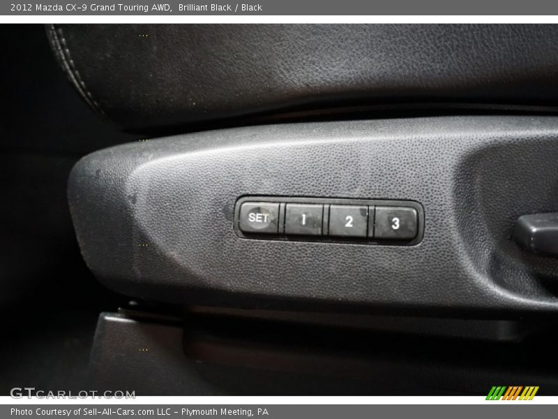 Brilliant Black / Black 2012 Mazda CX-9 Grand Touring AWD