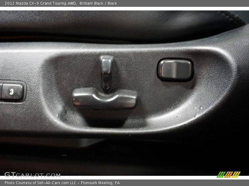 Brilliant Black / Black 2012 Mazda CX-9 Grand Touring AWD