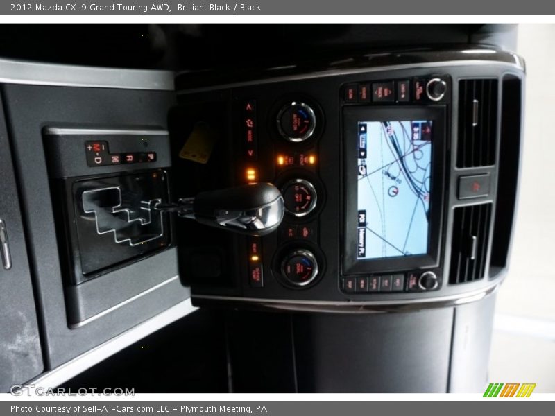 Brilliant Black / Black 2012 Mazda CX-9 Grand Touring AWD