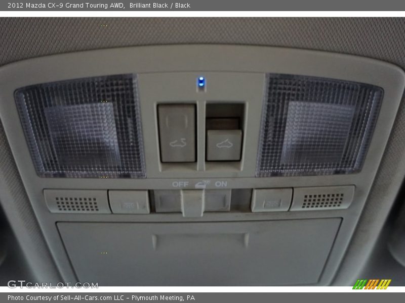 Brilliant Black / Black 2012 Mazda CX-9 Grand Touring AWD