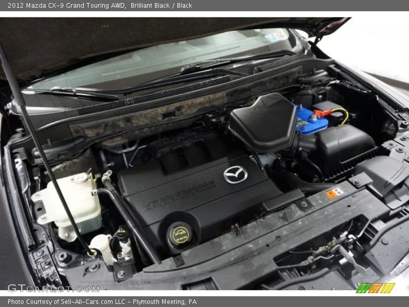 Brilliant Black / Black 2012 Mazda CX-9 Grand Touring AWD