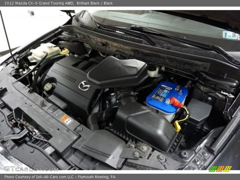 Brilliant Black / Black 2012 Mazda CX-9 Grand Touring AWD