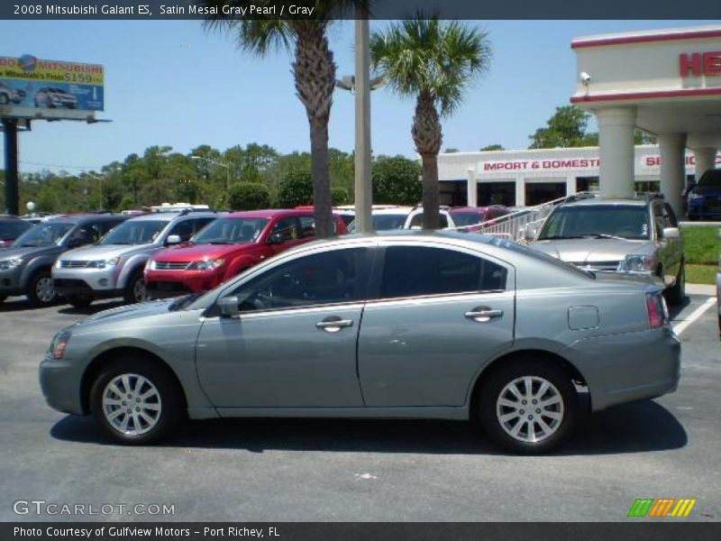 Satin Mesai Gray Pearl / Gray 2008 Mitsubishi Galant ES