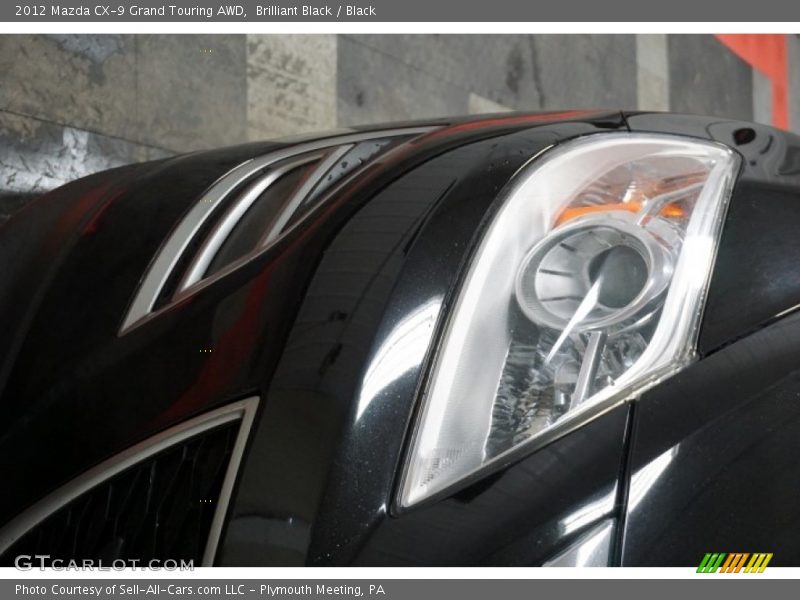 Brilliant Black / Black 2012 Mazda CX-9 Grand Touring AWD