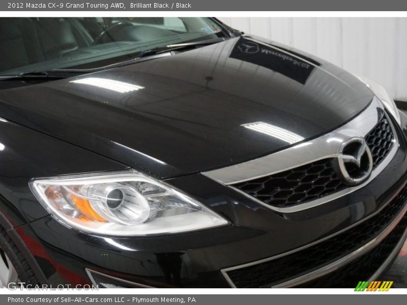 Brilliant Black / Black 2012 Mazda CX-9 Grand Touring AWD