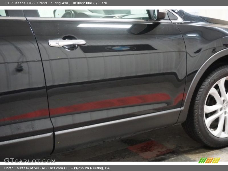 Brilliant Black / Black 2012 Mazda CX-9 Grand Touring AWD