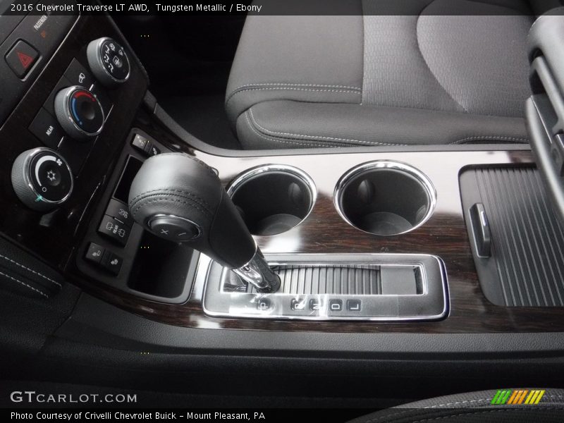 Tungsten Metallic / Ebony 2016 Chevrolet Traverse LT AWD