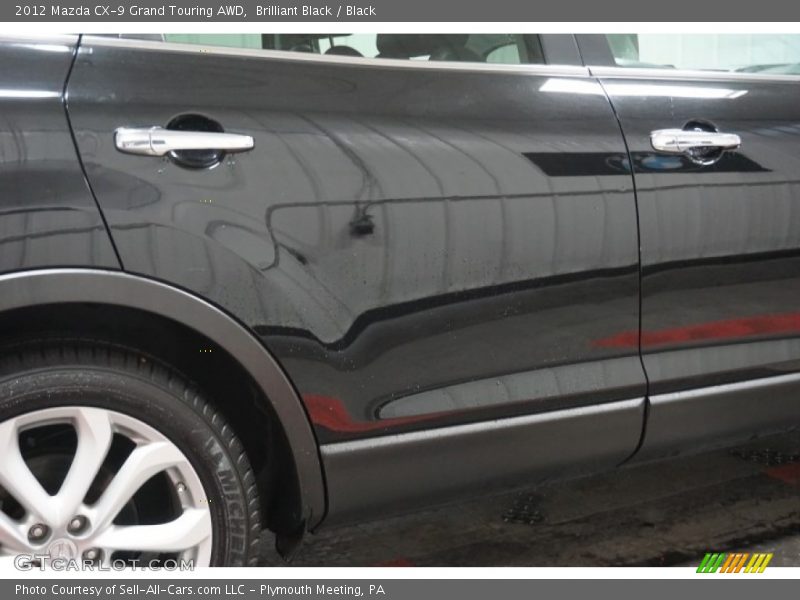 Brilliant Black / Black 2012 Mazda CX-9 Grand Touring AWD