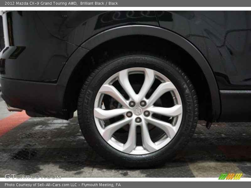 Brilliant Black / Black 2012 Mazda CX-9 Grand Touring AWD