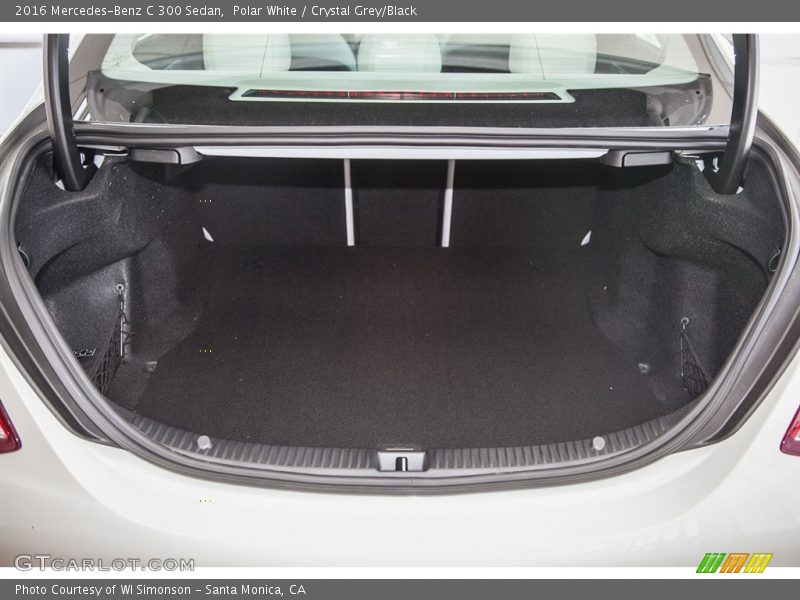 Polar White / Crystal Grey/Black 2016 Mercedes-Benz C 300 Sedan