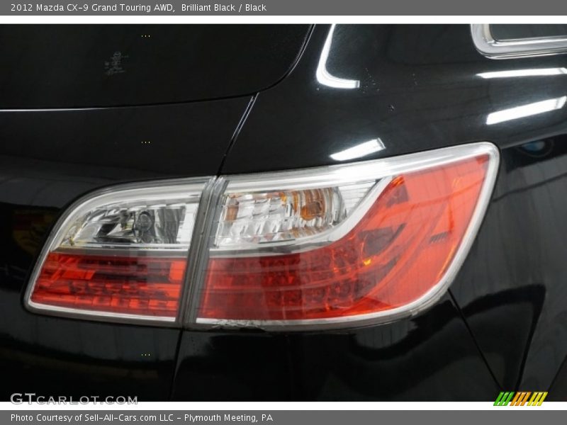 Brilliant Black / Black 2012 Mazda CX-9 Grand Touring AWD