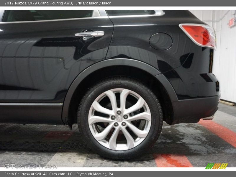 Brilliant Black / Black 2012 Mazda CX-9 Grand Touring AWD