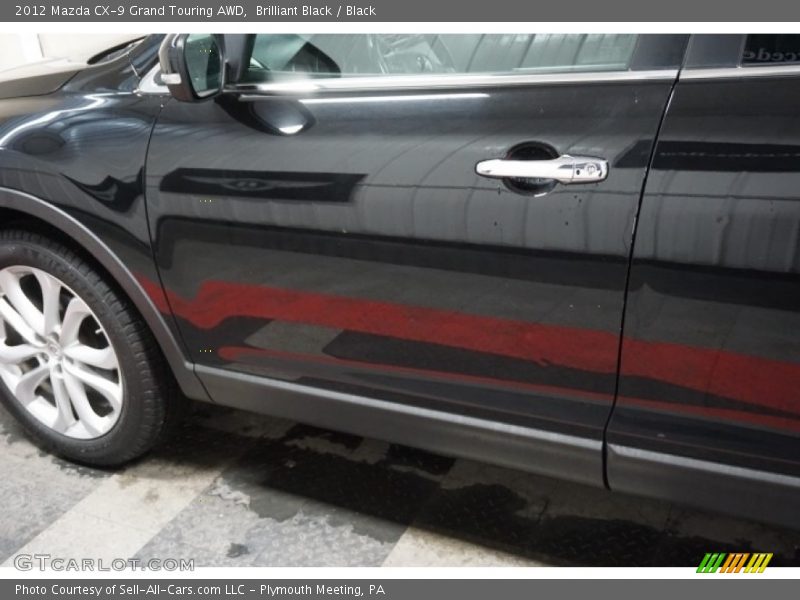 Brilliant Black / Black 2012 Mazda CX-9 Grand Touring AWD