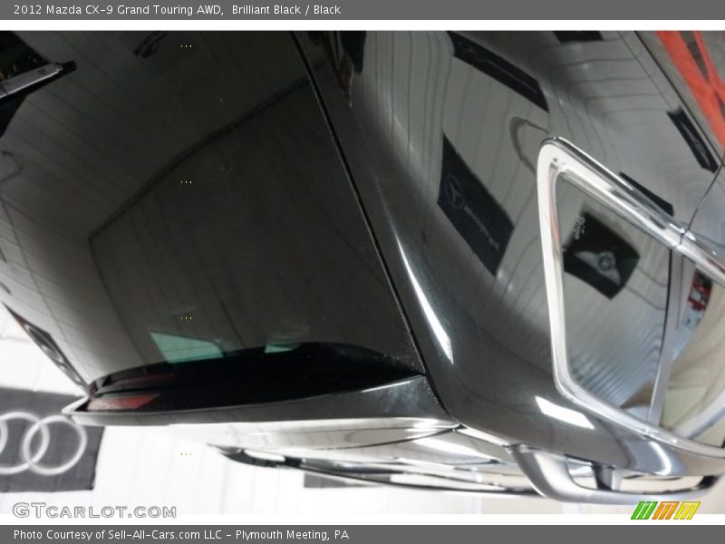 Brilliant Black / Black 2012 Mazda CX-9 Grand Touring AWD