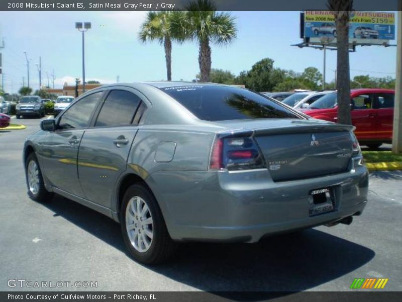 Satin Mesai Gray Pearl / Gray 2008 Mitsubishi Galant ES