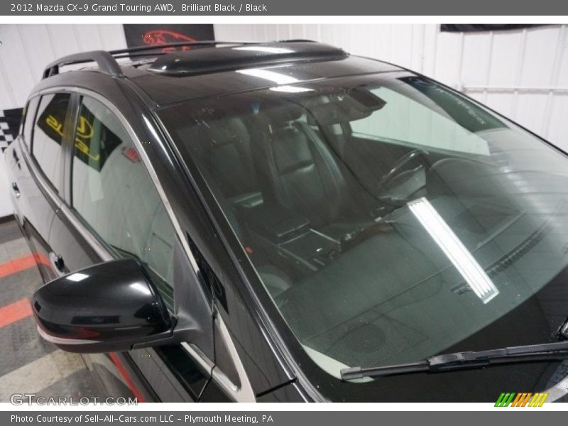Brilliant Black / Black 2012 Mazda CX-9 Grand Touring AWD