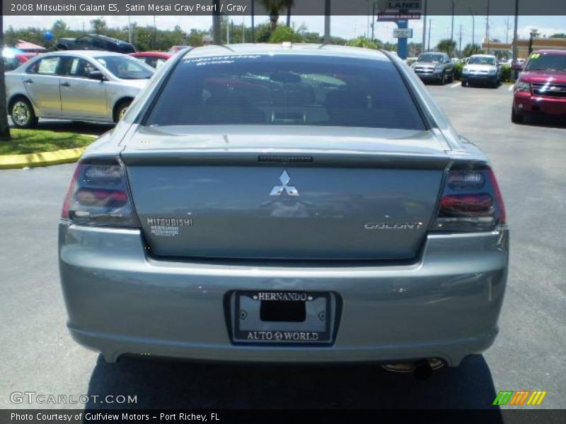 Satin Mesai Gray Pearl / Gray 2008 Mitsubishi Galant ES
