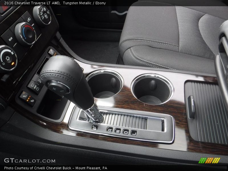 Tungsten Metallic / Ebony 2016 Chevrolet Traverse LT AWD