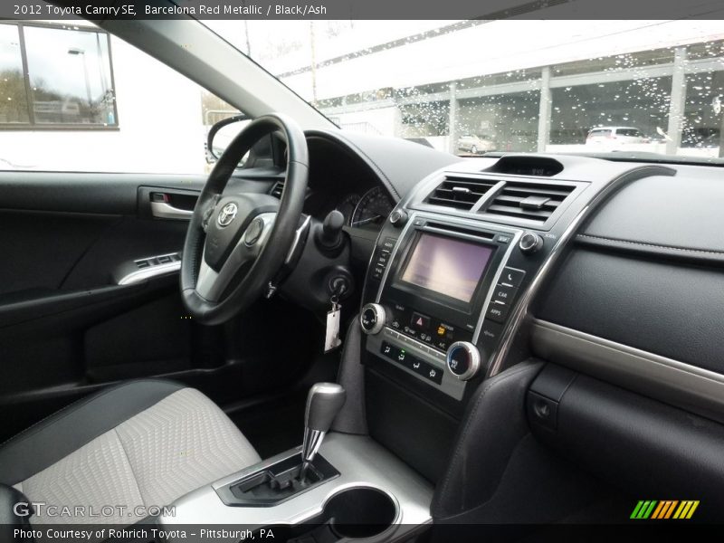 Barcelona Red Metallic / Black/Ash 2012 Toyota Camry SE