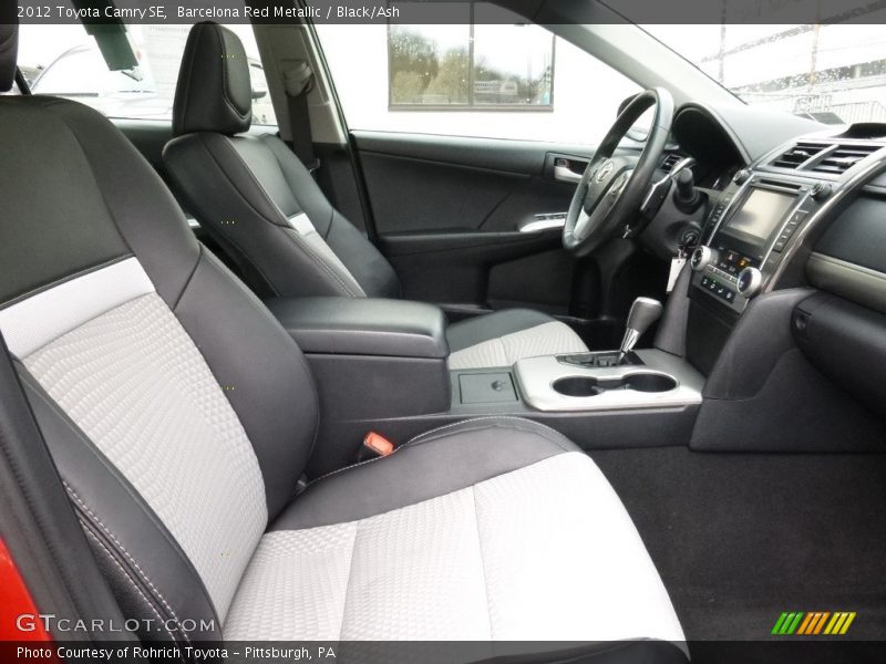 Barcelona Red Metallic / Black/Ash 2012 Toyota Camry SE