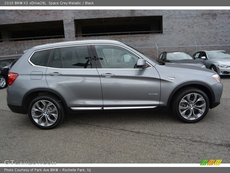 Space Grey Metallic / Black 2016 BMW X3 xDrive28i