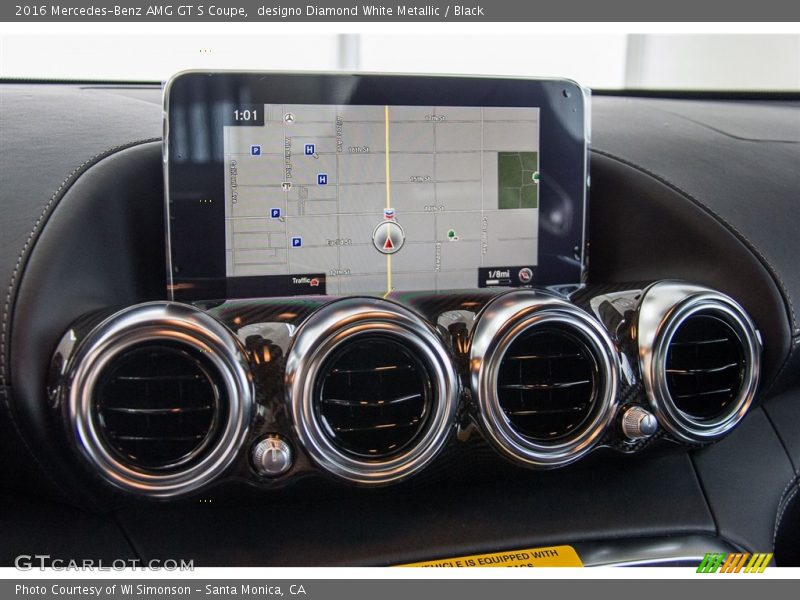 Navigation of 2016 AMG GT S Coupe