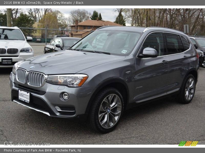 Space Grey Metallic / Black 2016 BMW X3 xDrive28i