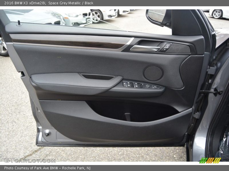 Space Grey Metallic / Black 2016 BMW X3 xDrive28i