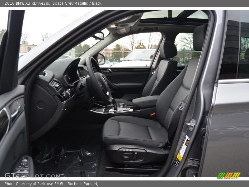 Space Grey Metallic / Black 2016 BMW X3 xDrive28i