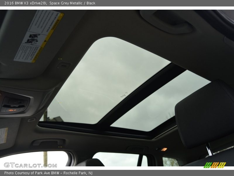 Space Grey Metallic / Black 2016 BMW X3 xDrive28i