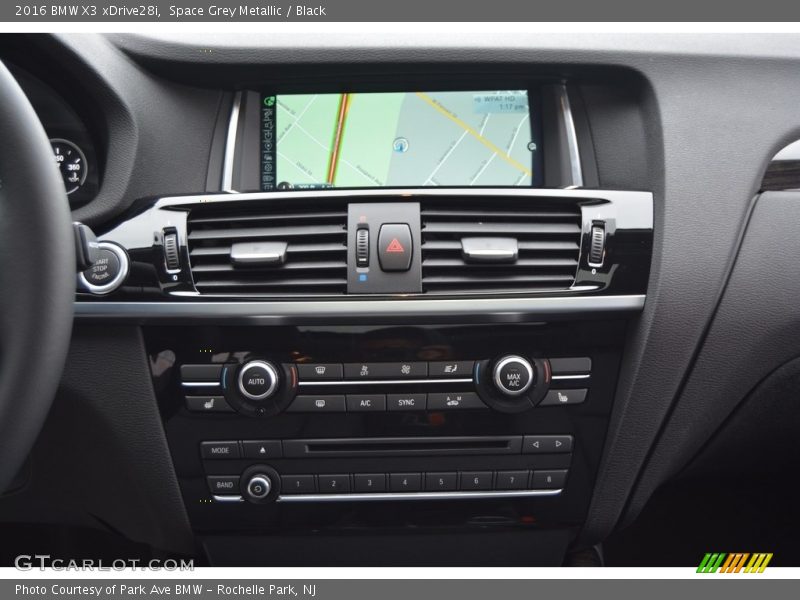 Space Grey Metallic / Black 2016 BMW X3 xDrive28i
