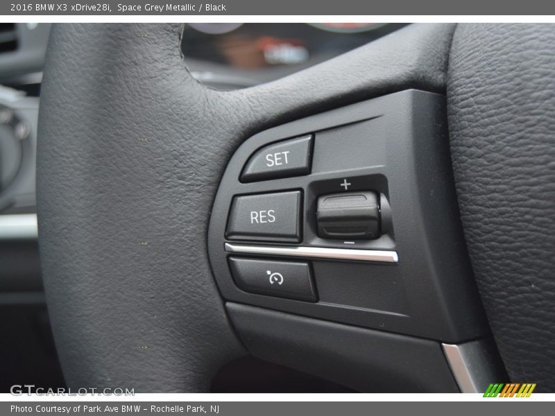 Space Grey Metallic / Black 2016 BMW X3 xDrive28i