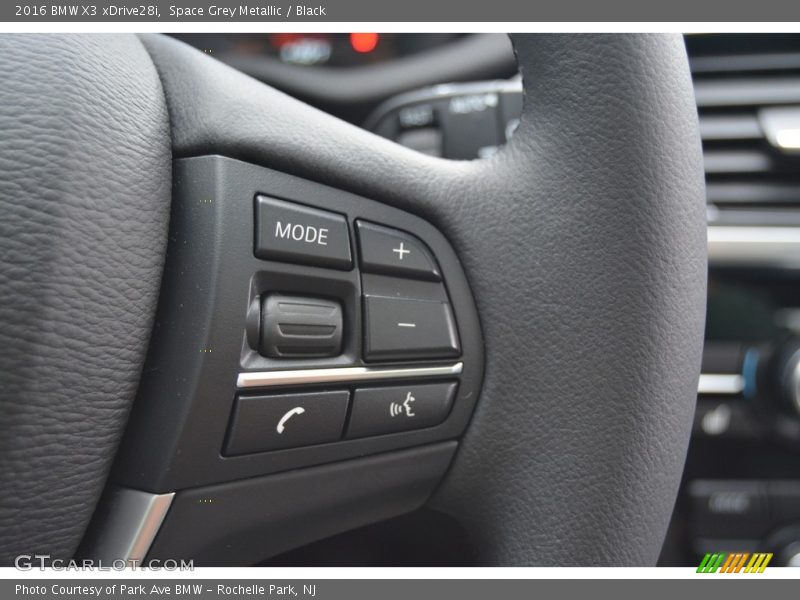 Space Grey Metallic / Black 2016 BMW X3 xDrive28i