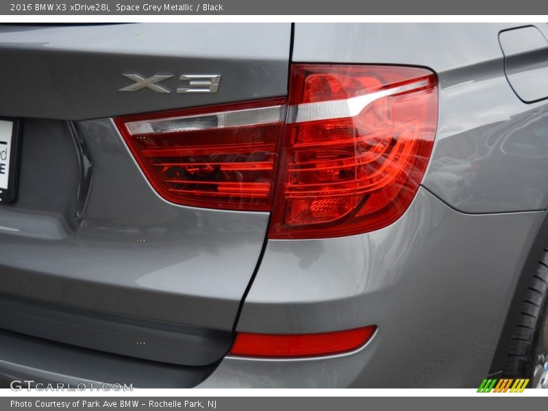 Space Grey Metallic / Black 2016 BMW X3 xDrive28i