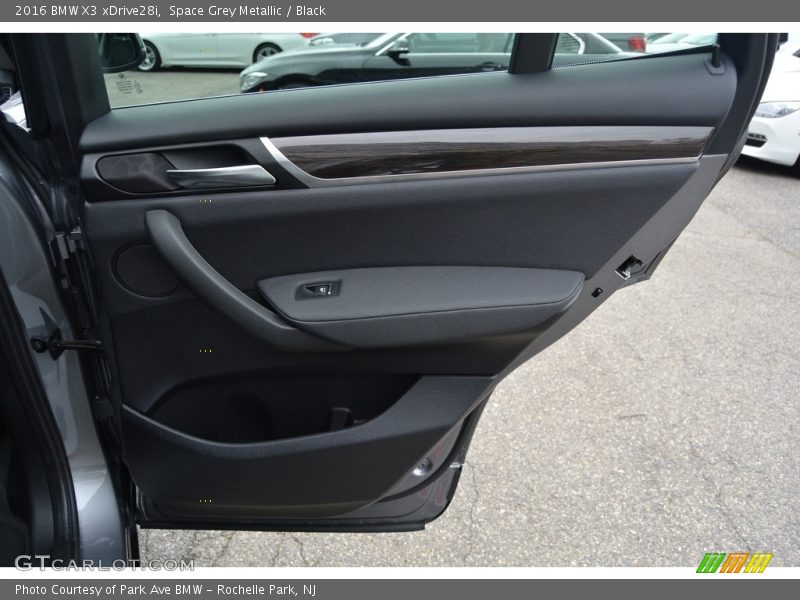 Space Grey Metallic / Black 2016 BMW X3 xDrive28i