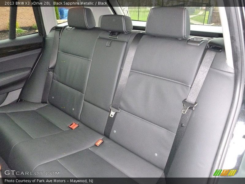 Black Sapphire Metallic / Black 2013 BMW X3 xDrive 28i